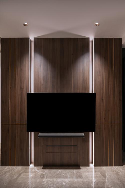 Contemporary Living Room at Amber Park