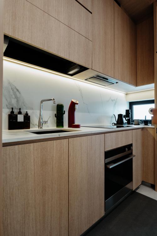 Scandinavian Kitchen at Sunset Bloom