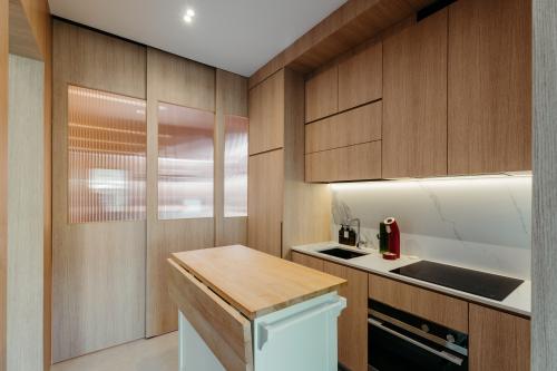 Scandinavian Kitchen at Sunset Bloom
