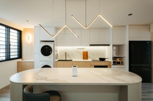 Contemporary Kitchen at Earthly Whisper