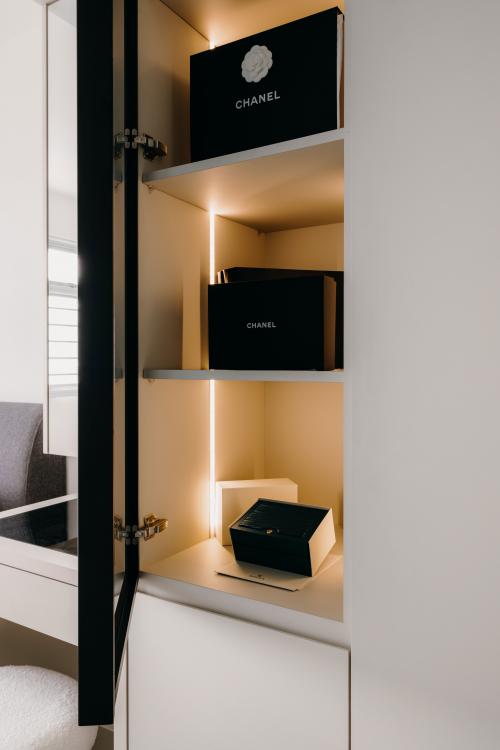 Minimalist Bedroom at Monochromatic Muse