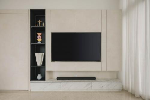 Contemporary Living Room at Thomson Grand