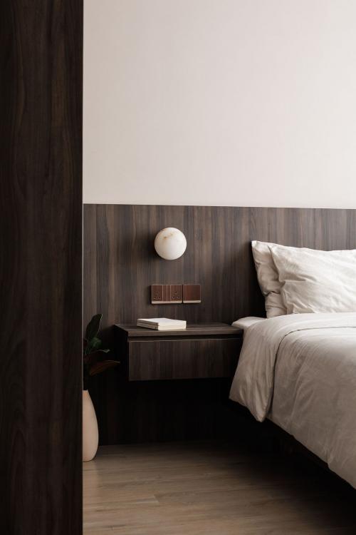Minimalist Bedroom at Provence Residences
