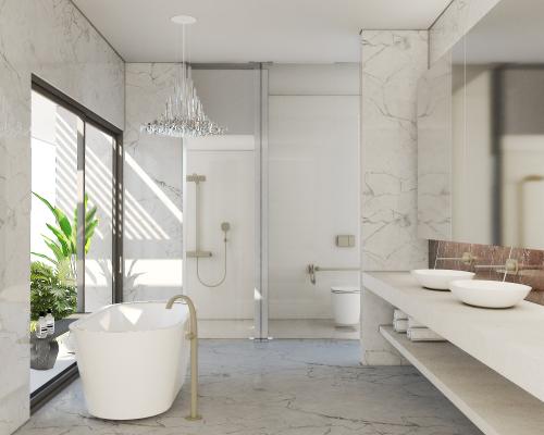 Contemporary Bathroom at Cornwall Gardens
