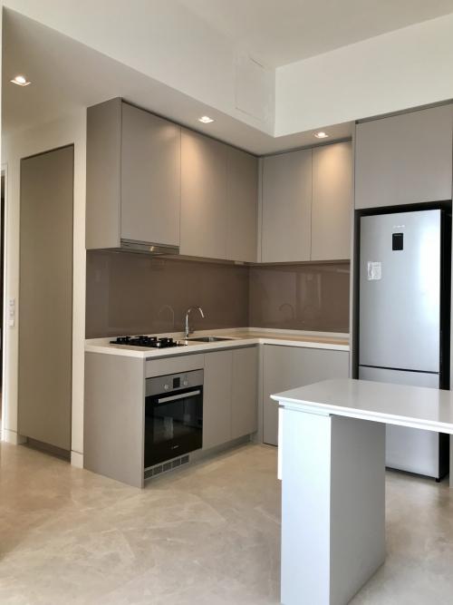 Contemporary Kitchen at Highline Condo