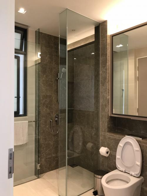 Contemporary Bathroom at Highline Condo