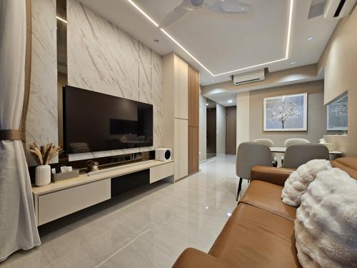 Scandinavian Living Room at Piermont Grand