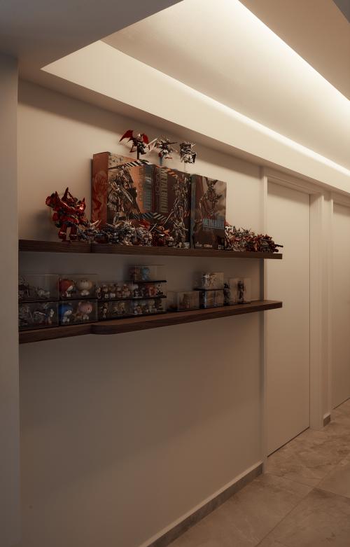 Minimalist Hallway at Plantation Grove