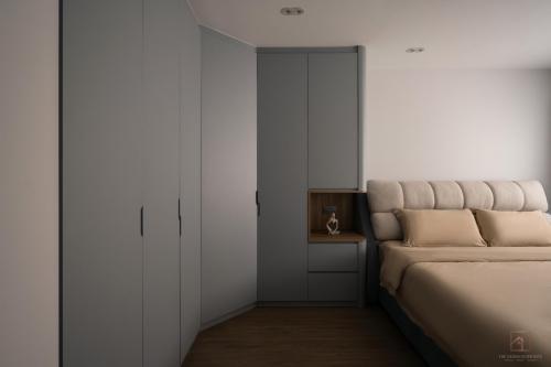 Contemporary Bedroom at 380A Canberra Drive