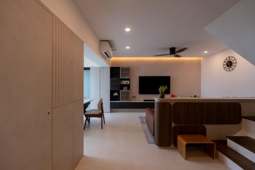 Modern Living Room at Eugenia Court