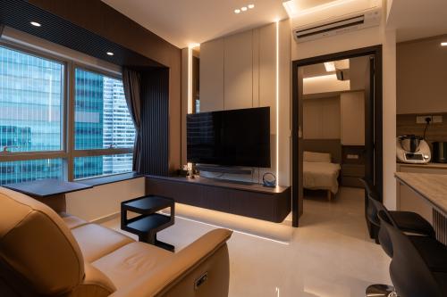 Modern Living Room at The Sail