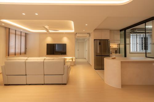 Modern Living Room at Sembawang Close