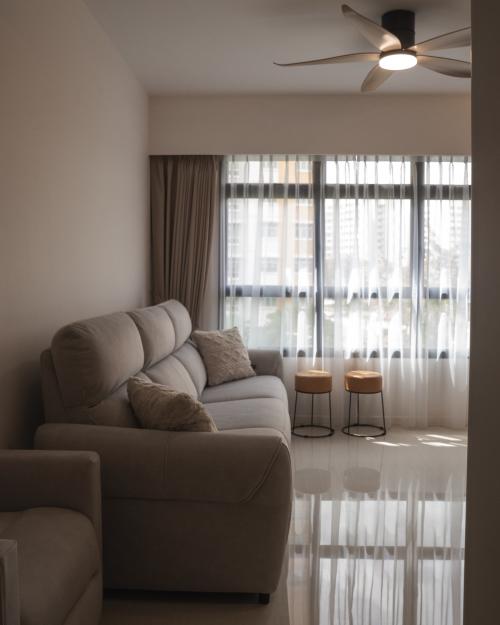 Modern Living Room at 116A Canberra street