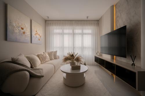 Contemporary Living Room at Kempas Road