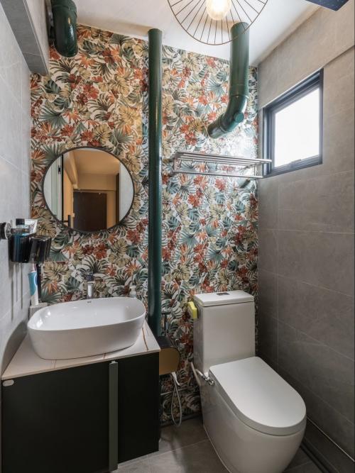 Modern Bathroom at 228 SERANGOON AVENUE 4