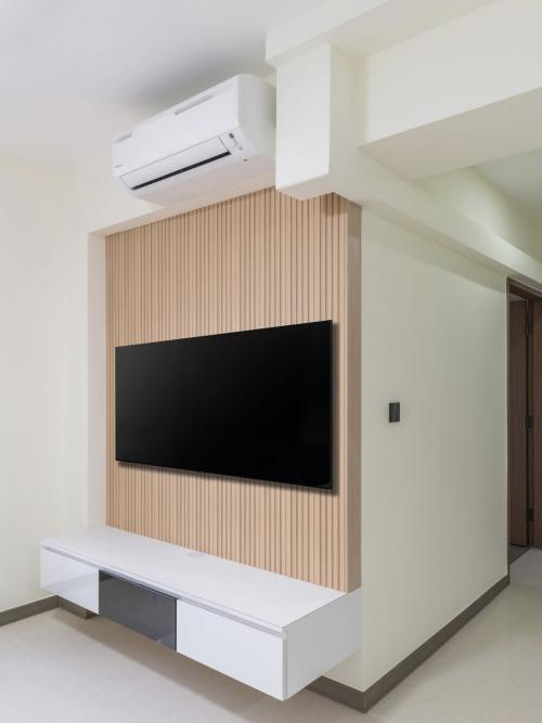 Contemporary Living Room at 225B TENGAH GARDEN AVENUE
