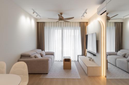 Minimalist Living Room at 138D YUAN CHING RD