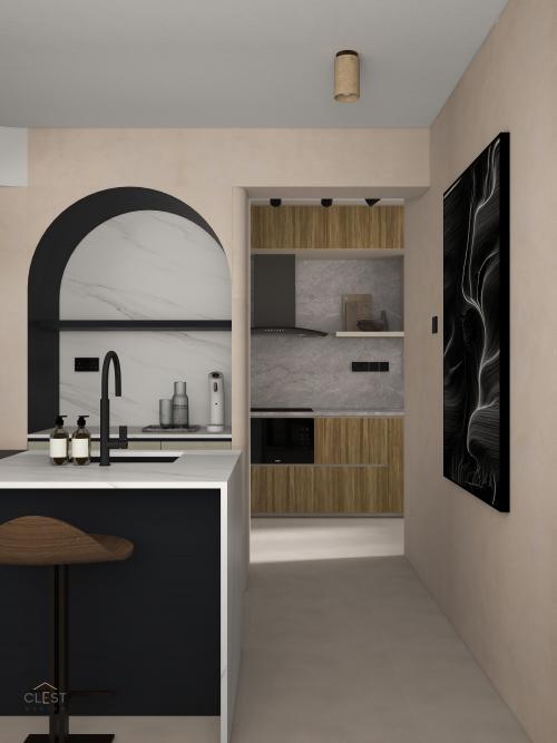 Minimalist Dining Room at West Edge @ Bukit Batok