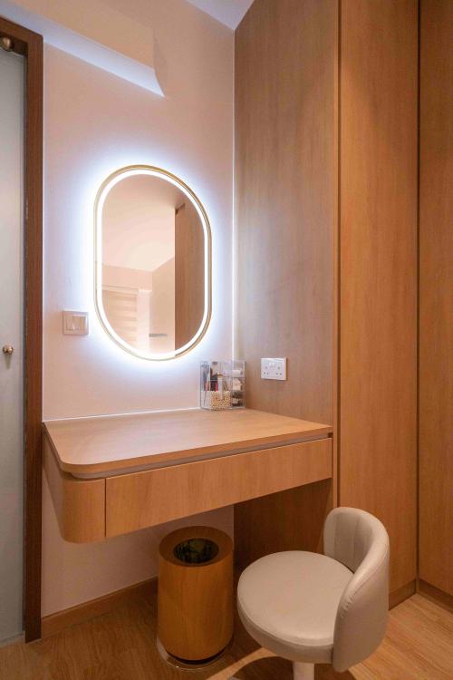 Minimalist Bedroom at Punggol Point Cove