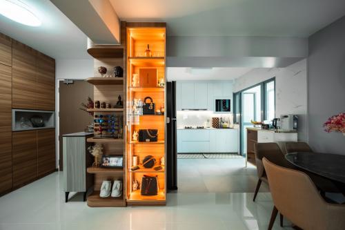 Contemporary Living Room at 246B AMK Street 21