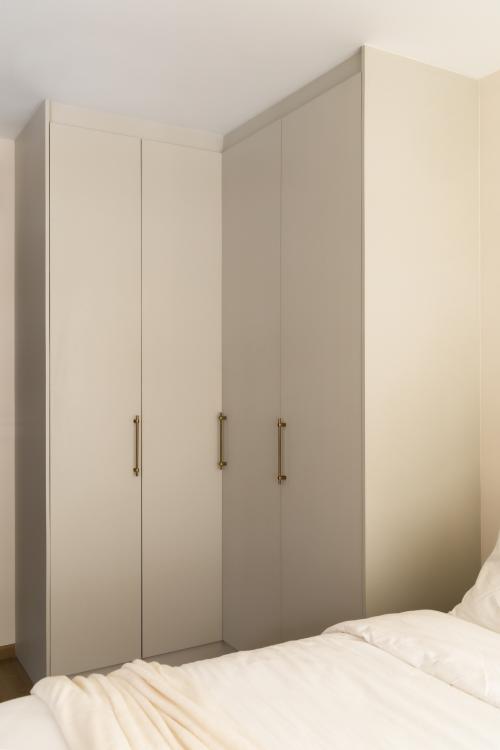 Minimalist Bedroom at Punggol Point Crown
