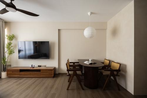 Minimalist Living Room at 550A Segar Road