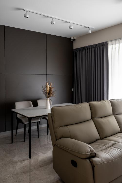 Modern Living Room at Riversails
