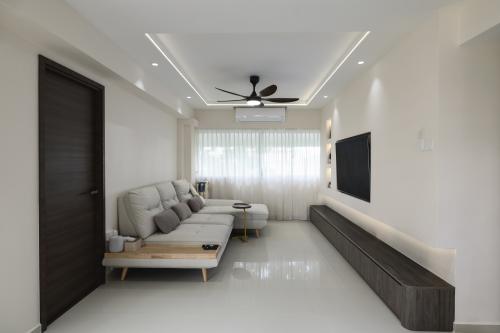 Modern Living Room at 864 Jurong West