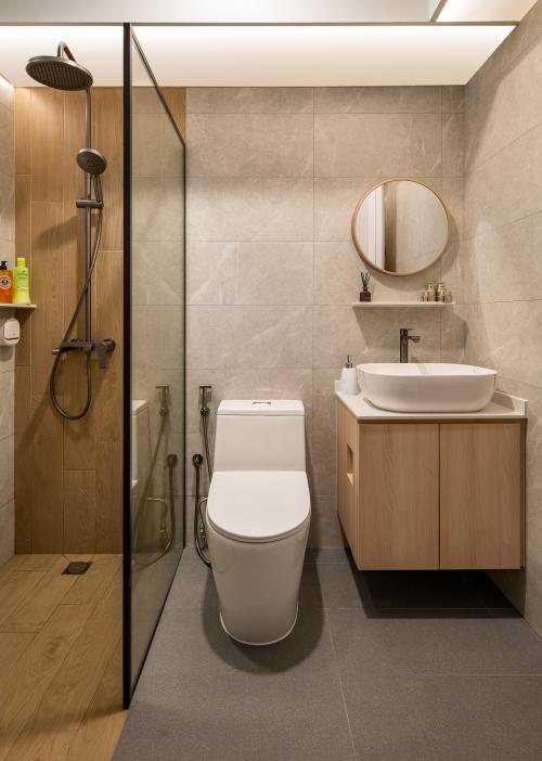 Modern Bathroom at BLK 459 Segar Road