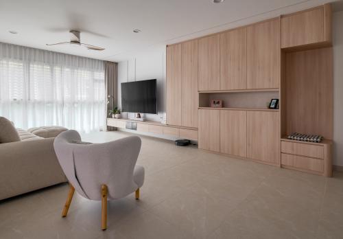 Scandinavian Living Room at BLK 459 AMK Ave 10