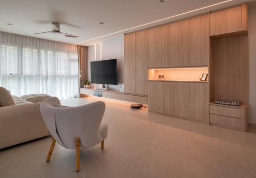 Scandinavian Living Room at BLK 459 AMK Ave 10