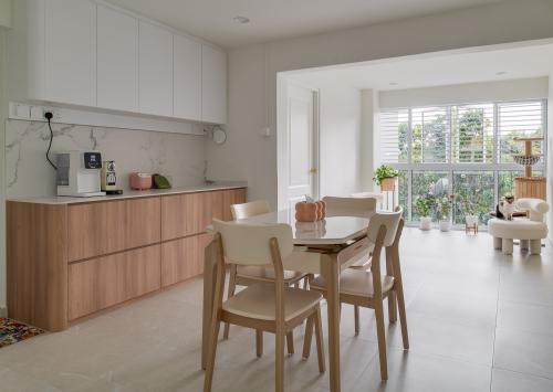 Scandinavian Dining Room at BLK 459 AMK Ave 10