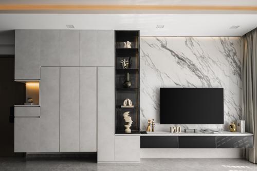 Modern Living Room at The Tessarina