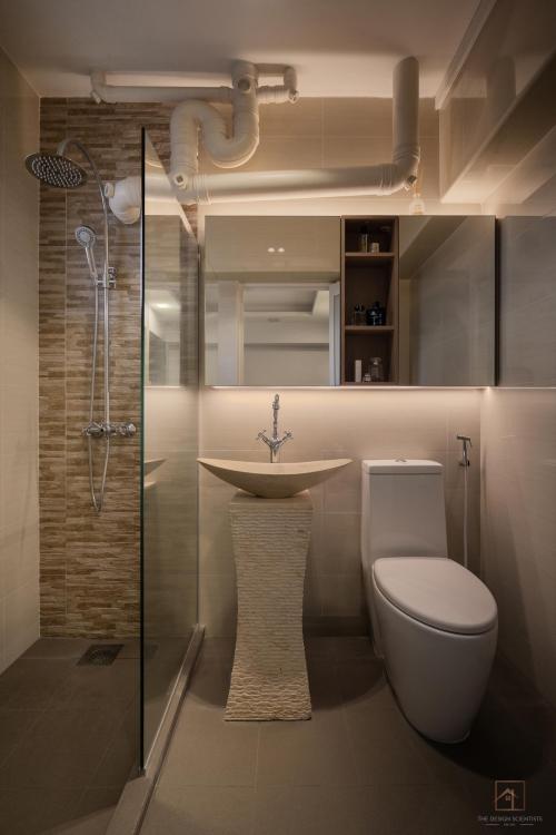Contemporary Bathroom at 185B Rivervale Crescent (Rivervale Gateway)