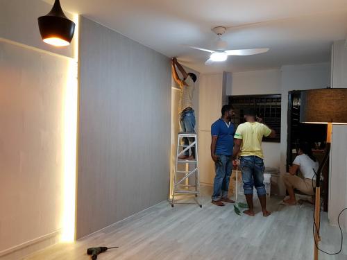 Asian Living Room at Blk 54 Telok Blangah Drive