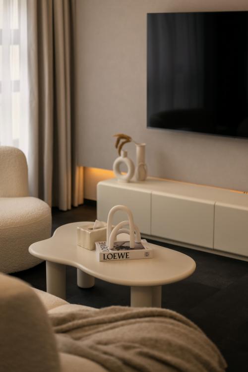 Contemporary Living Room at St Tampines Greenvines