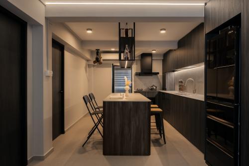 Contemporary Kitchen at Everton Park