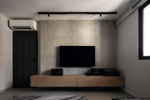 Contemporary Living Room at Everton Park