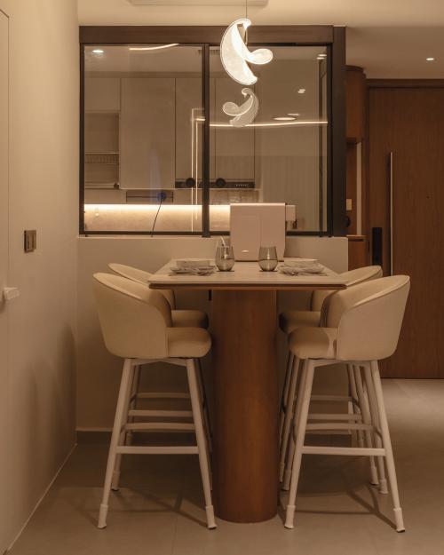 Contemporary Dining Room at Space @ Kovan