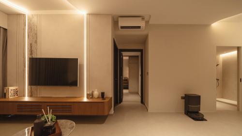 Contemporary Living Room at Space @ Kovan
