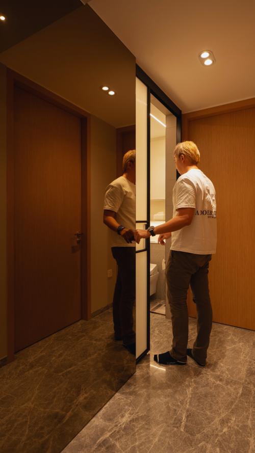 Contemporary Bathroom at Tower Sereen