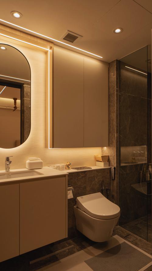 Contemporary Bathroom at Tower Sereen