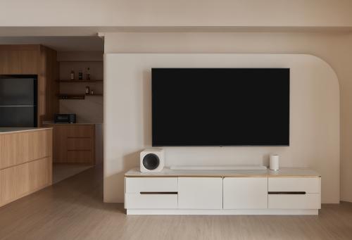 Scandinavian Living Room at Parc Clover @ Tengah