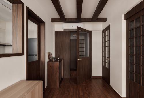 Modern Entryway at Canberra Vista