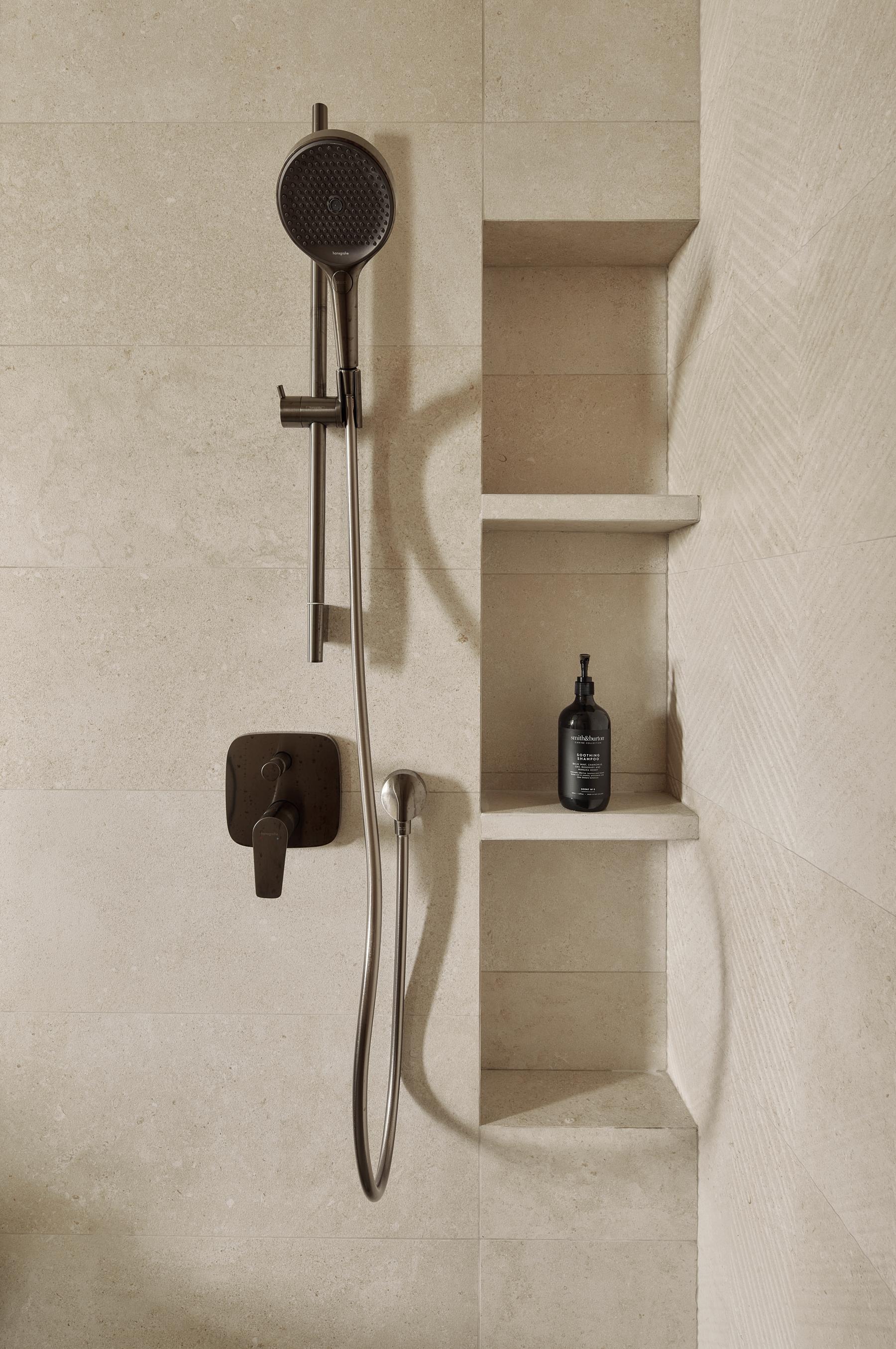 Modern Bathroom with Rainshower and Showers