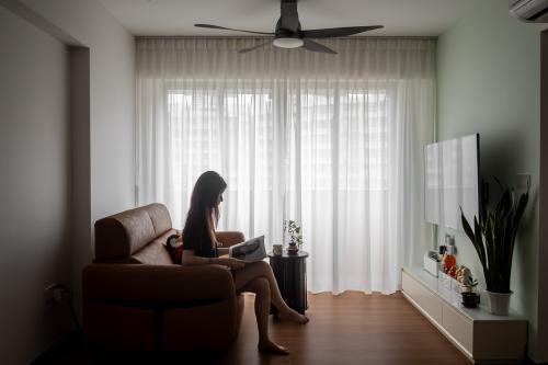 Asian Living Room at 623C Punggol Central