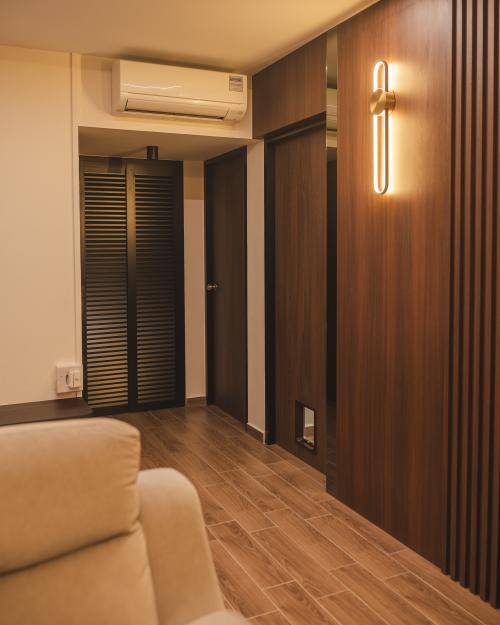 Modern Living Room at Woodlands Street  41