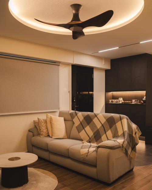 Modern Living Room at Woodlands Street  41