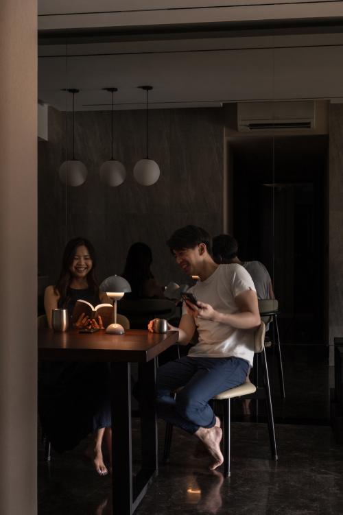 Modern Dining Room at Ave South Residences