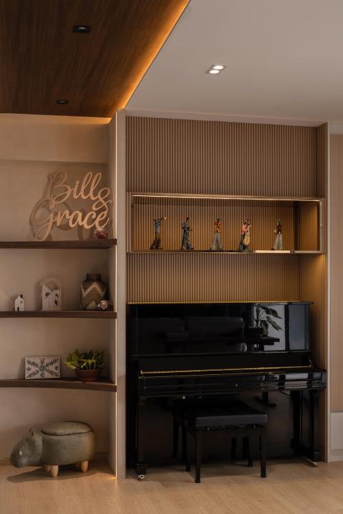Scandinavian Living Room at Ascentia Sky